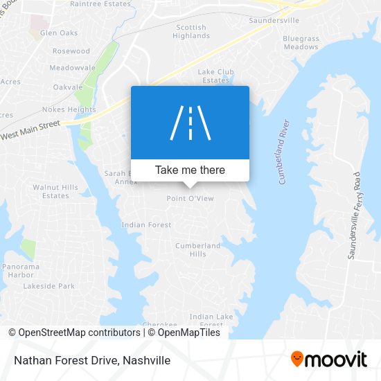 Nathan Forest Drive map