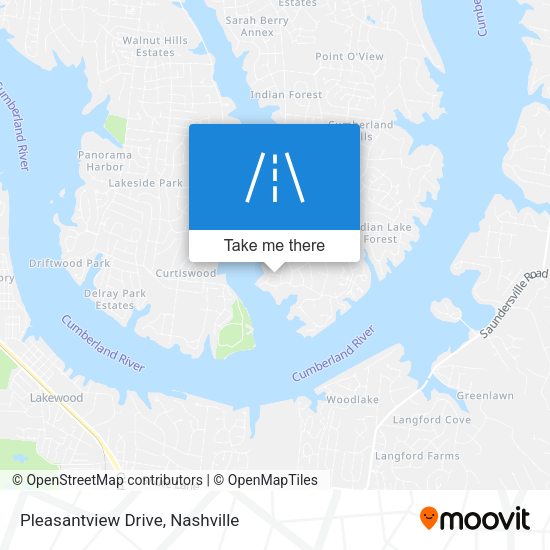 Pleasantview Drive map