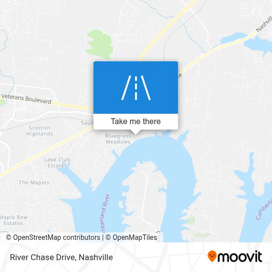 River Chase Drive map