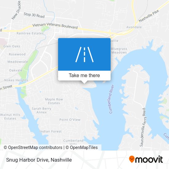 Mapa de Snug Harbor Drive