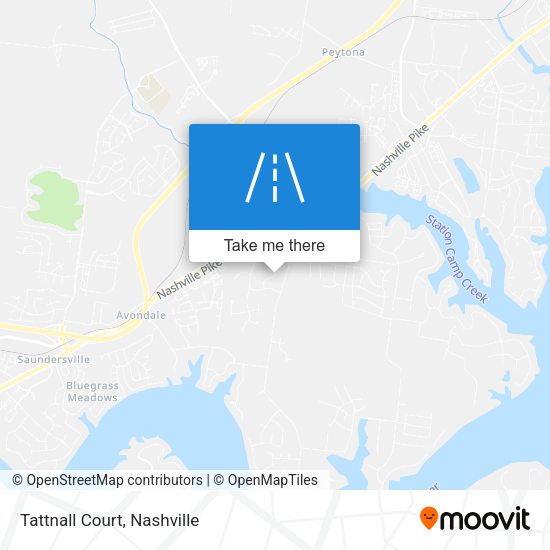 Mapa de Tattnall Court
