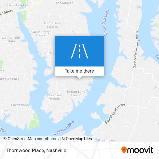 Mapa de Thornwood Place