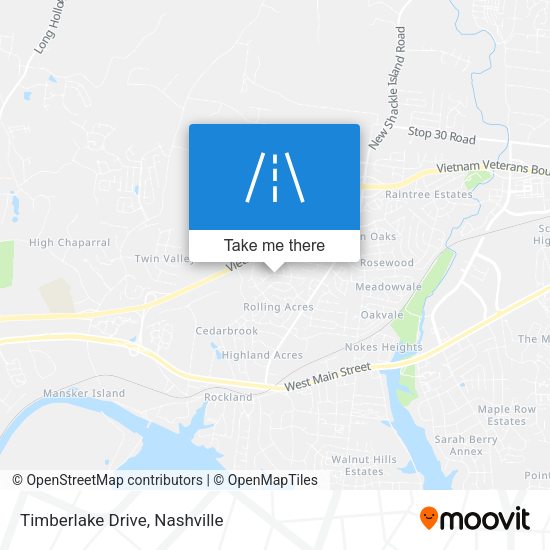 Mapa de Timberlake Drive
