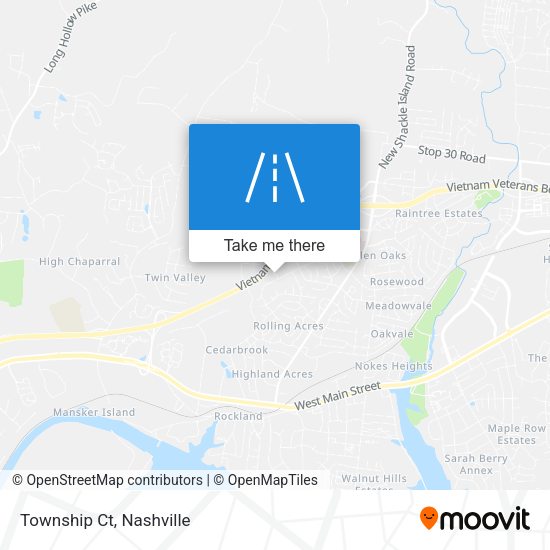 Mapa de Township Ct