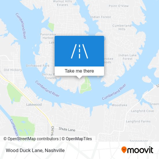 Mapa de Wood Duck Lane