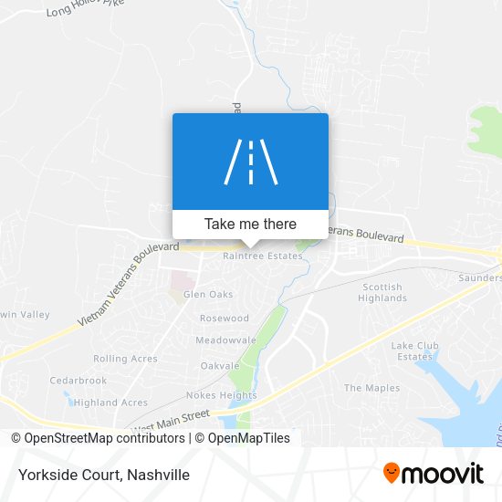 Mapa de Yorkside Court