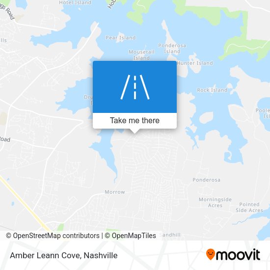 Mapa de Amber Leann Cove