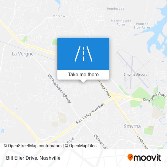Mapa de Bill Eller Drive