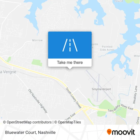 Bluewater Court map