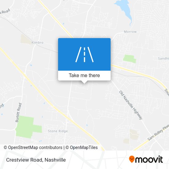 Mapa de Crestview Road