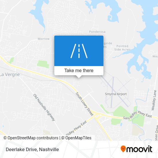 Mapa de Deerlake Drive
