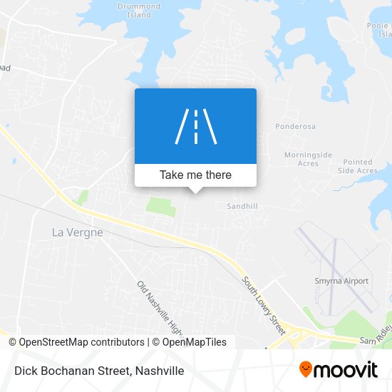Dick Bochanan Street map