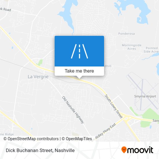 Dick Buchanan Street map