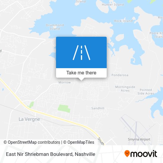 Mapa de East Nir Shriebman Boulevard