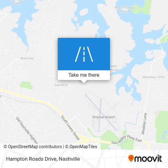 Mapa de Hampton Roads Drive