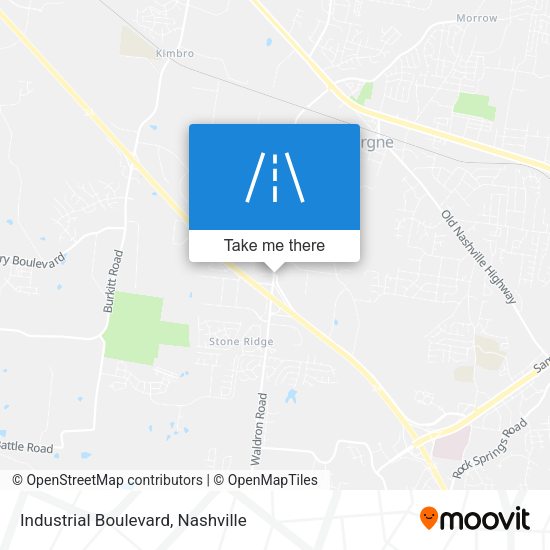 Industrial Boulevard map