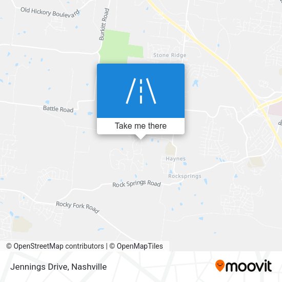 Mapa de Jennings Drive