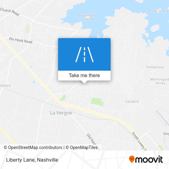 Mapa de Liberty Lane