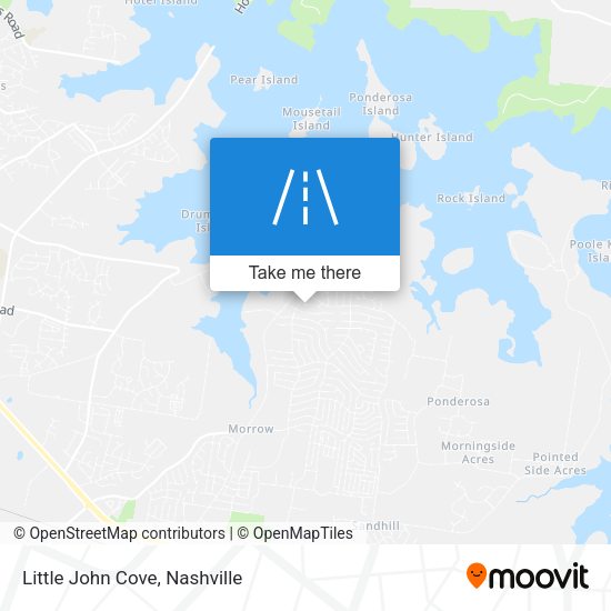 Mapa de Little John Cove