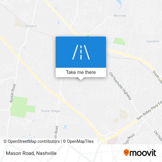 Mason Road map