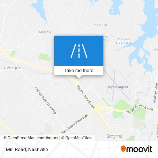 Mapa de Mill Road