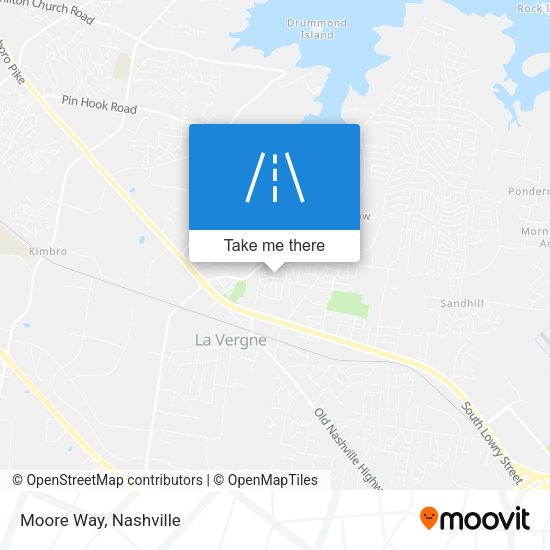 Mapa de Moore Way