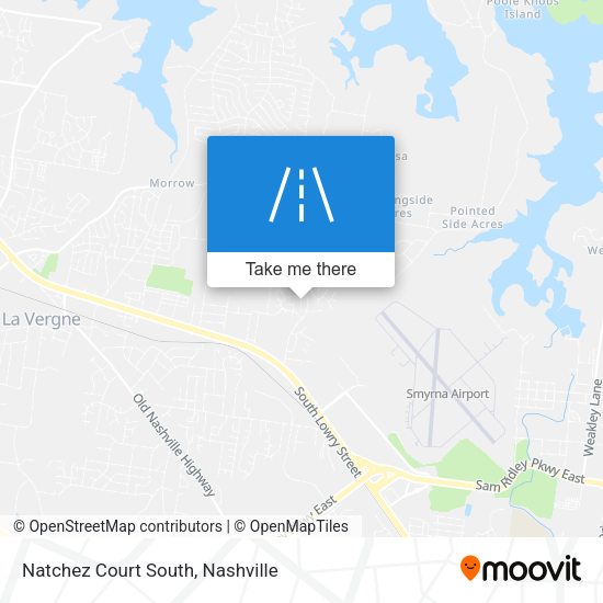 Natchez Court South map
