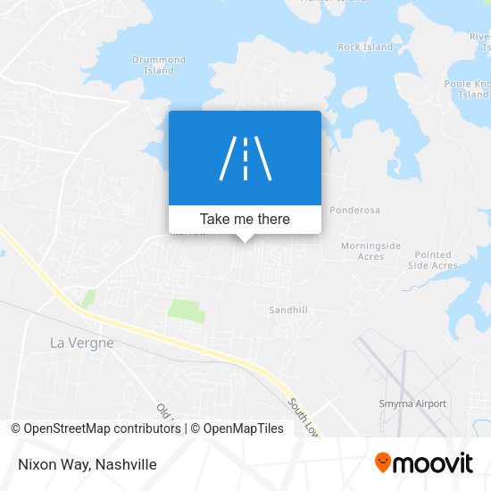 Mapa de Nixon Way
