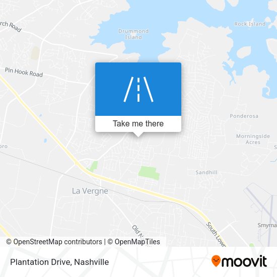 Mapa de Plantation Drive