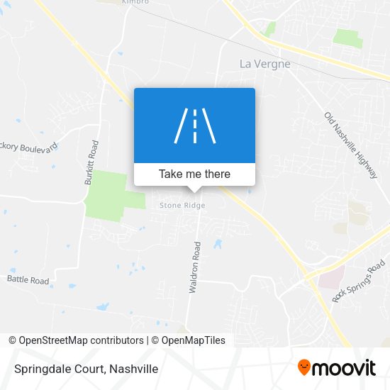 Springdale Court map
