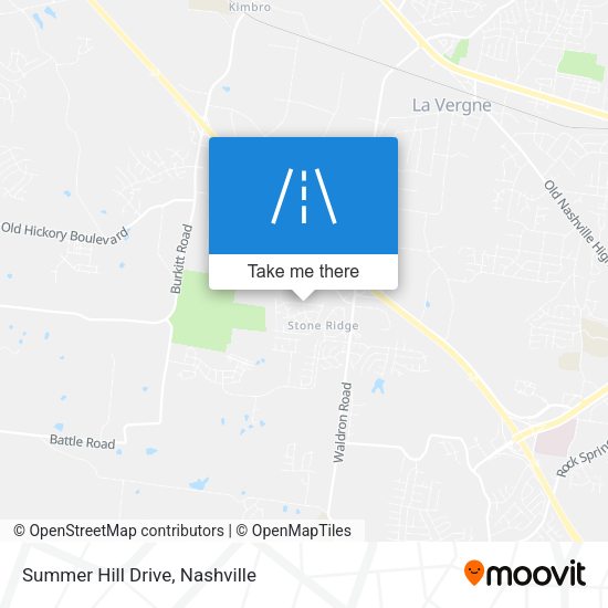 Mapa de Summer Hill Drive