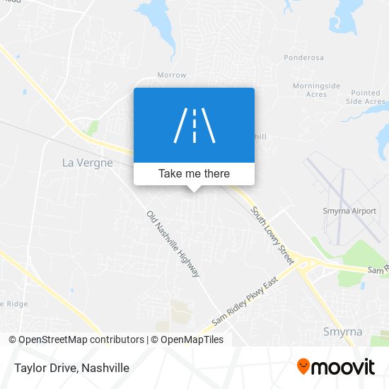 Taylor Drive map