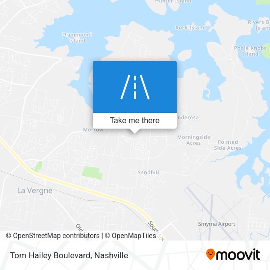 Tom Hailey Boulevard map