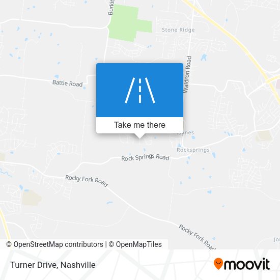 Mapa de Turner Drive
