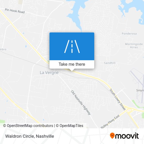 Mapa de Waldron Circle