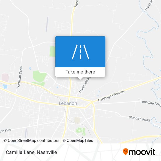 Mapa de Camilla Lane