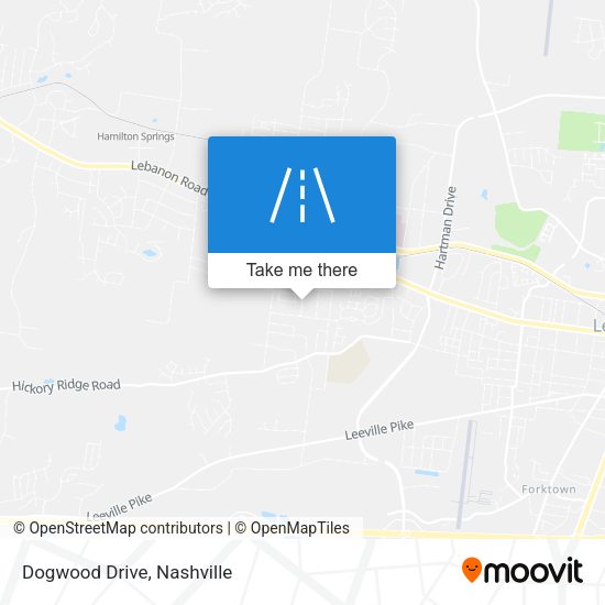 Dogwood Drive map