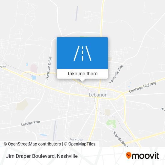 Jim Draper Boulevard map