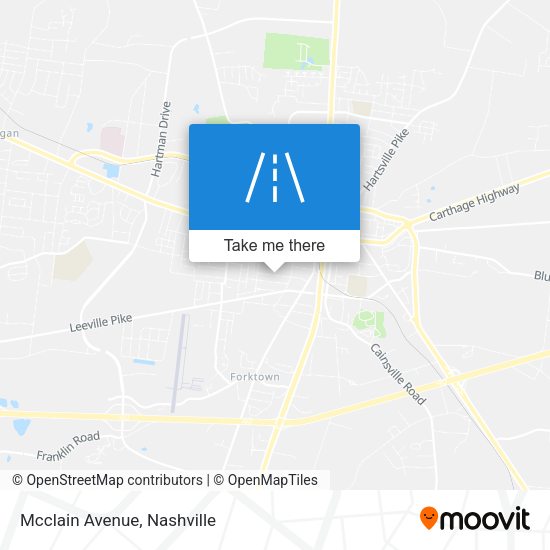 Mapa de Mcclain Avenue