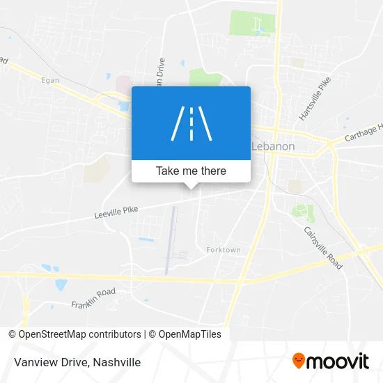 Mapa de Vanview Drive