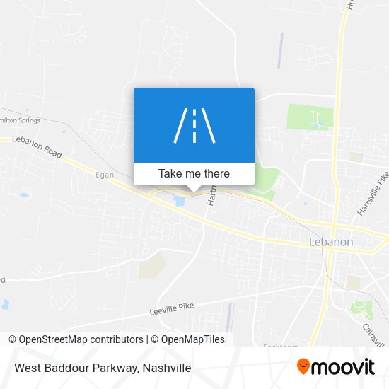 Mapa de West Baddour Parkway