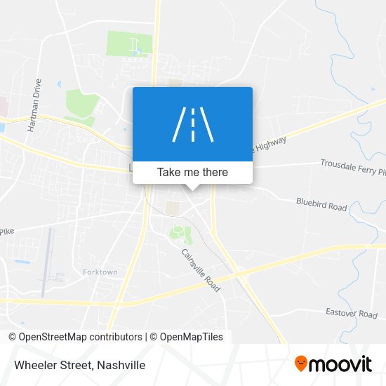 Wheeler Street map