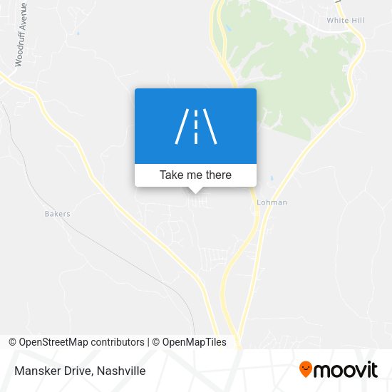 Mapa de Mansker Drive