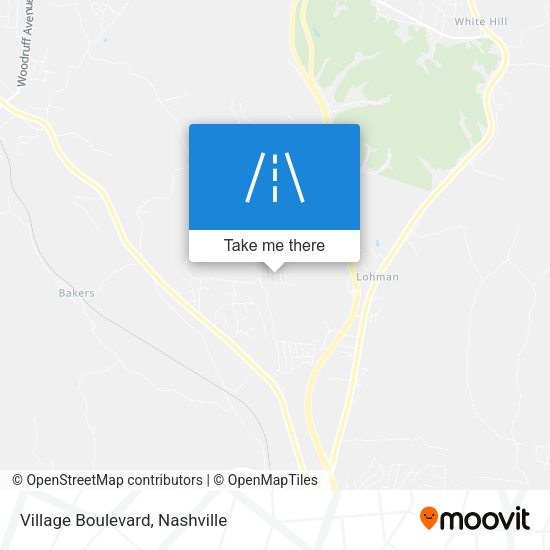 Village Boulevard map
