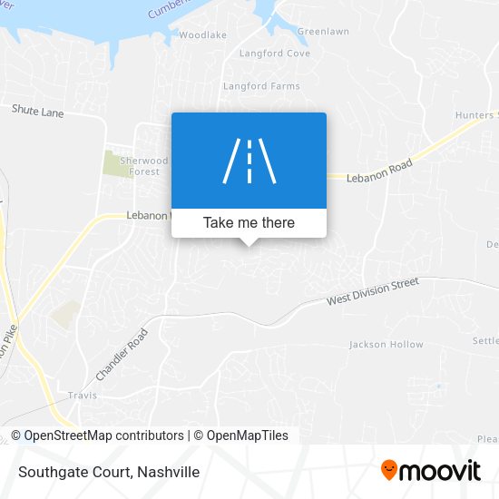 Mapa de Southgate Court