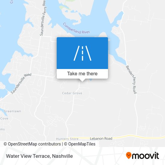 Mapa de Water View Terrace