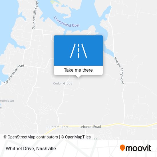 Mapa de Whitnel Drive