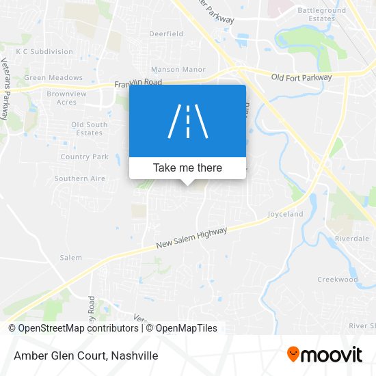 Mapa de Amber Glen Court