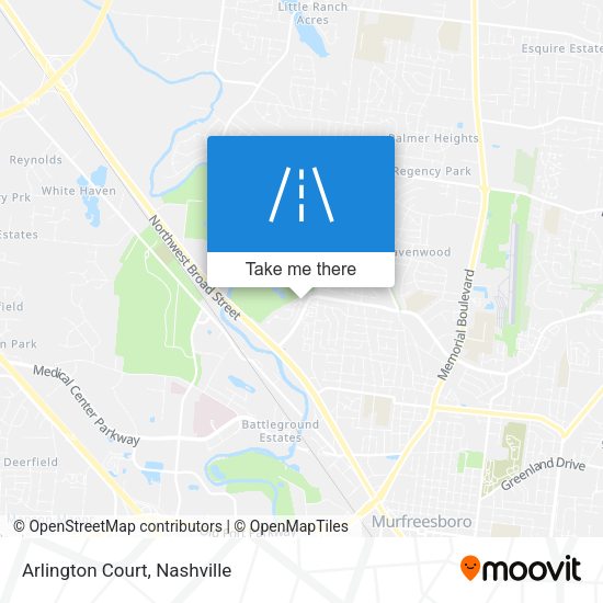 Mapa de Arlington Court