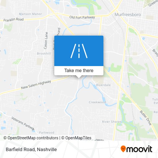 Mapa de Barfield Road